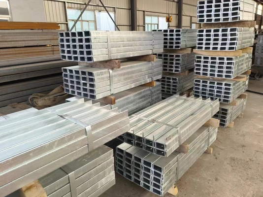 OEM горячекатаная оцинкованная сталь с сечением C 150x75x18 PFC