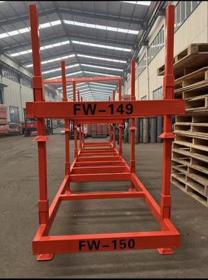 500-5000 фунтов грузоподъемности Двойная глубокая система подставки поддонов для легкой сборки и организации тяжелого склада
